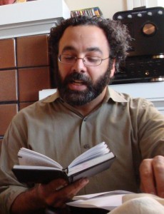 Menachem reading at bris
