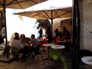 Cafe in the old city