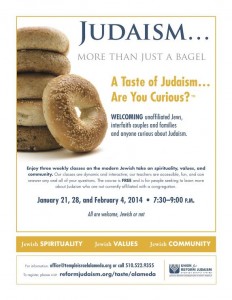 Taste of Judaism Temple Israel